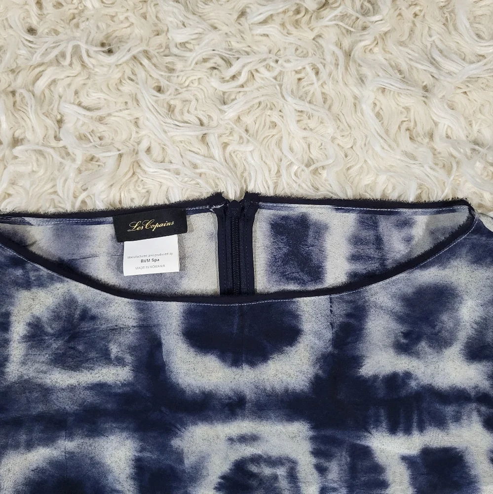 Les Copains Silk Midi Dress Size 52 Romania - Picture 5 of 15
